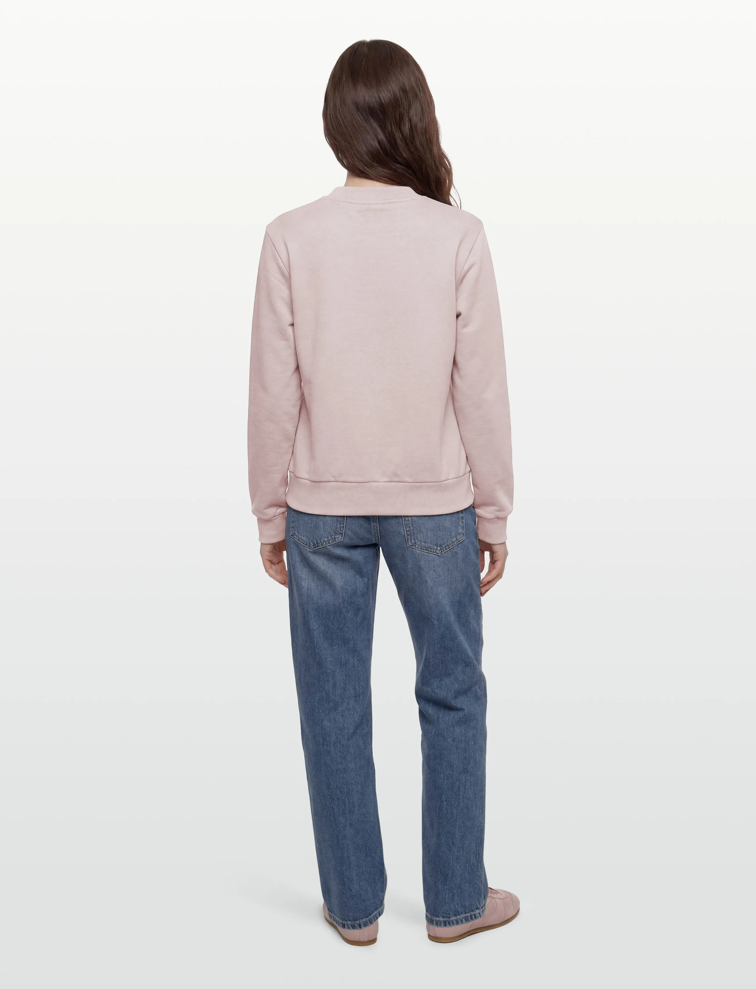 BUSNEL - SAMANTHA sweatshirt minimal - sweatshirts & hættetrøjer - light rose - 4