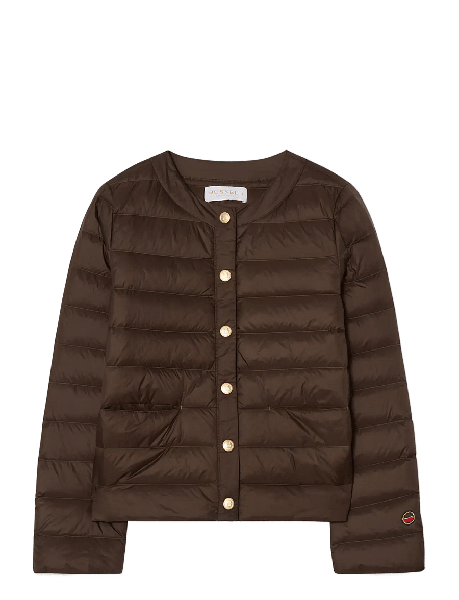 BUSNEL - INDIANA down jacket - quilted jackets - brown - 1