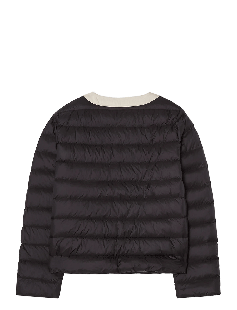 BUSNEL - INDIANA contrast down jacket - quilted jackets - black/silver birch - 2