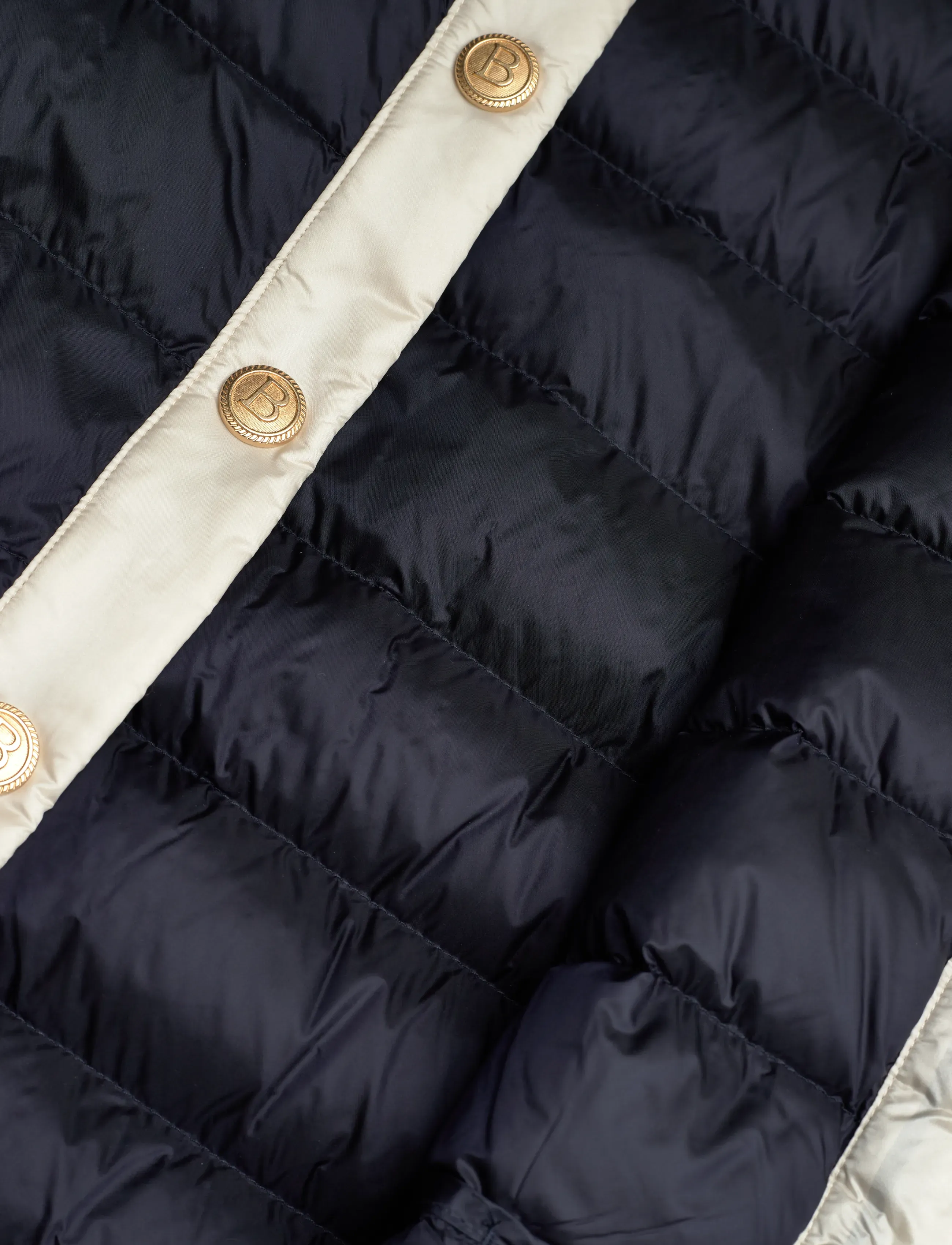 BUSNEL - INDIANA contrast down jacket Marine/silver birch - down- & padded jackets - marine/ silver birch - 5