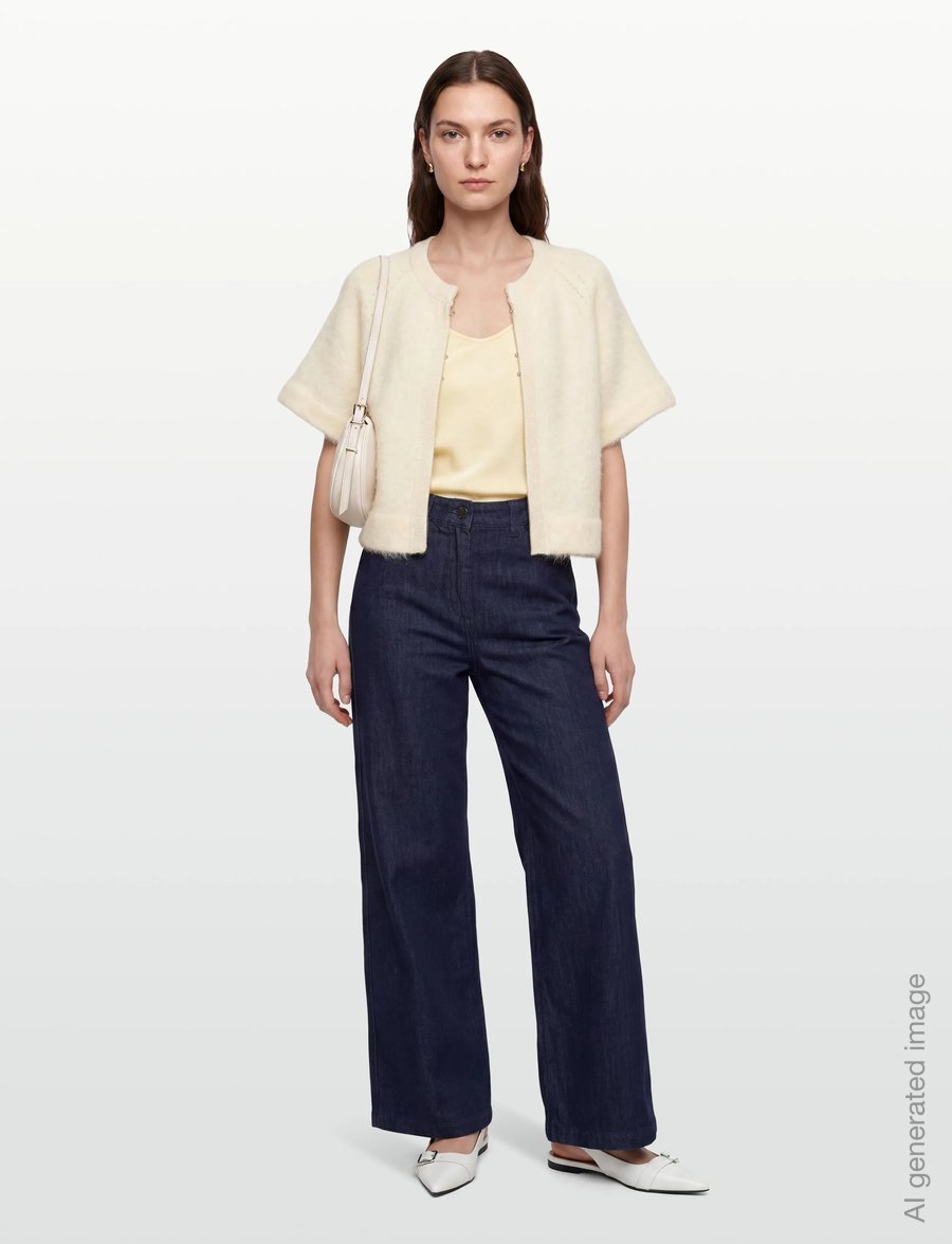 BUSNEL - SAGE cardigan - cardigans - ecru - 0