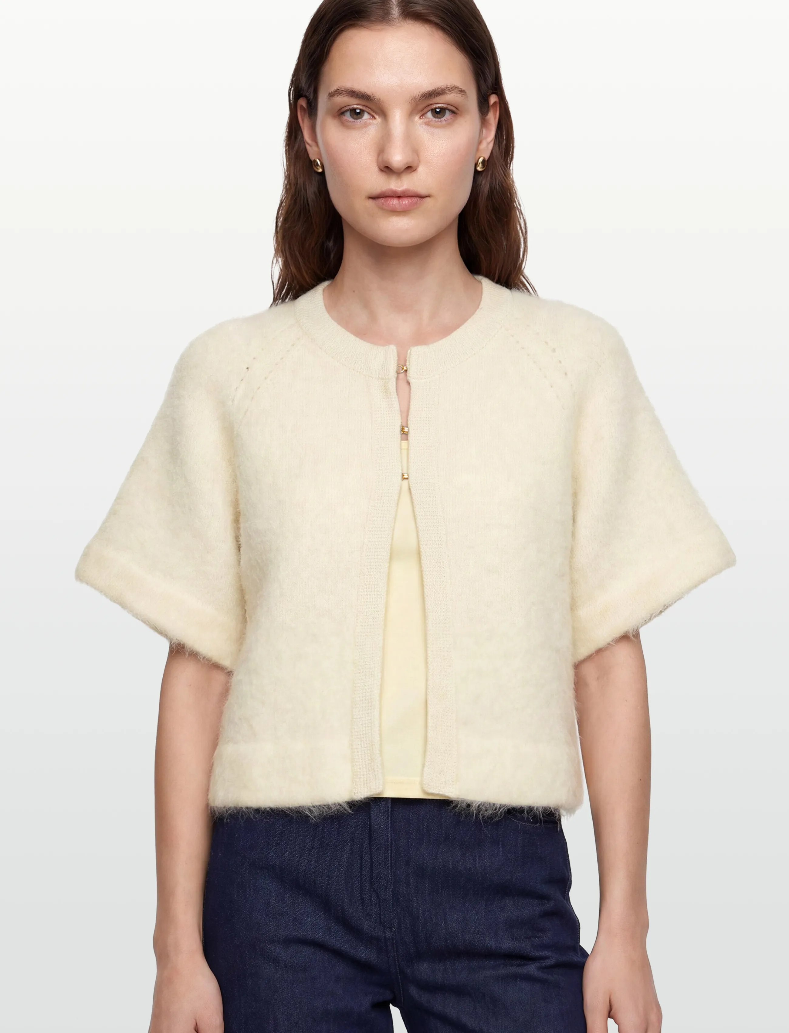 BUSNEL - SAGE cardigan - kardiganid - ecru - 3