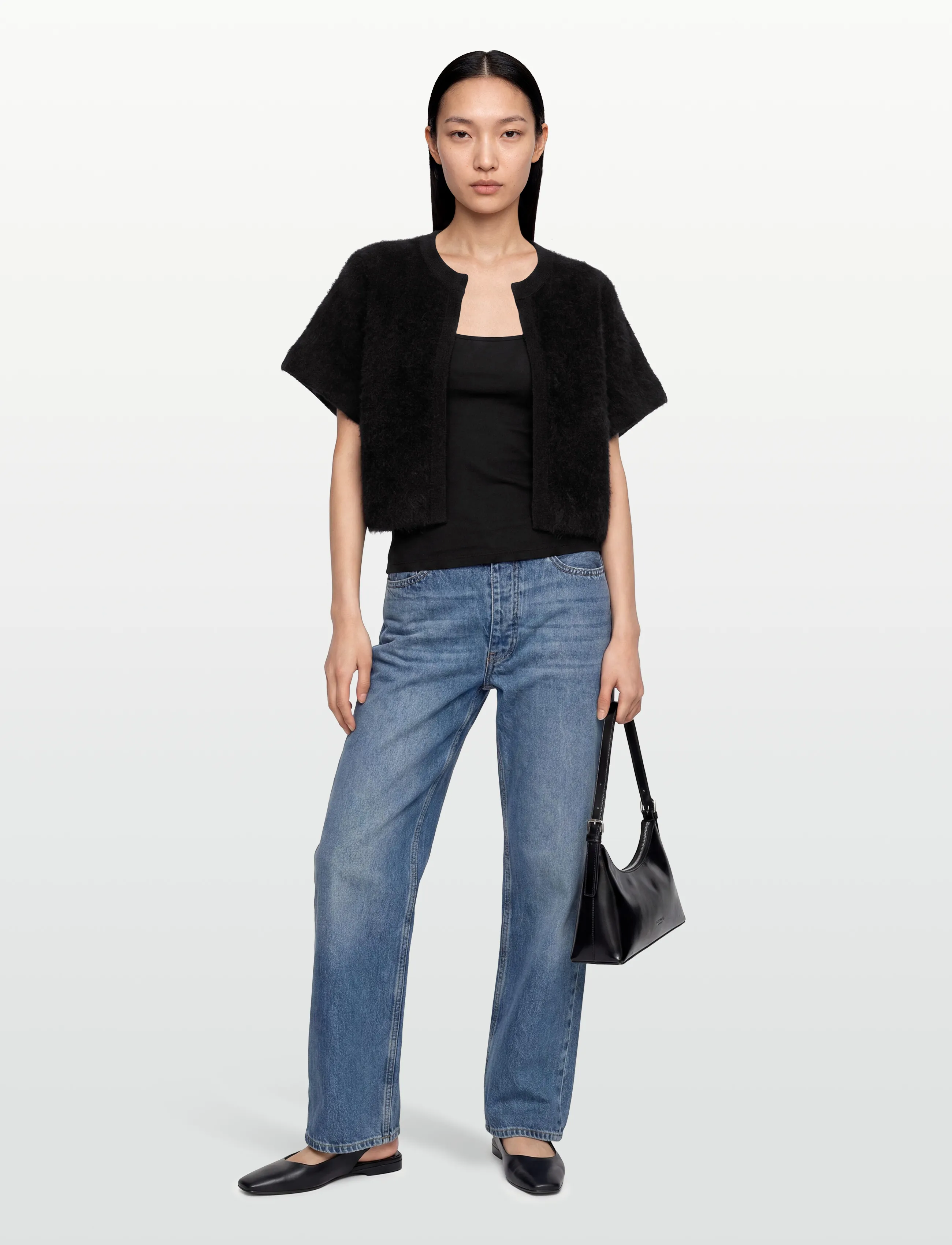 BUSNEL - SAGE cardigan - kardiganid - black - 0