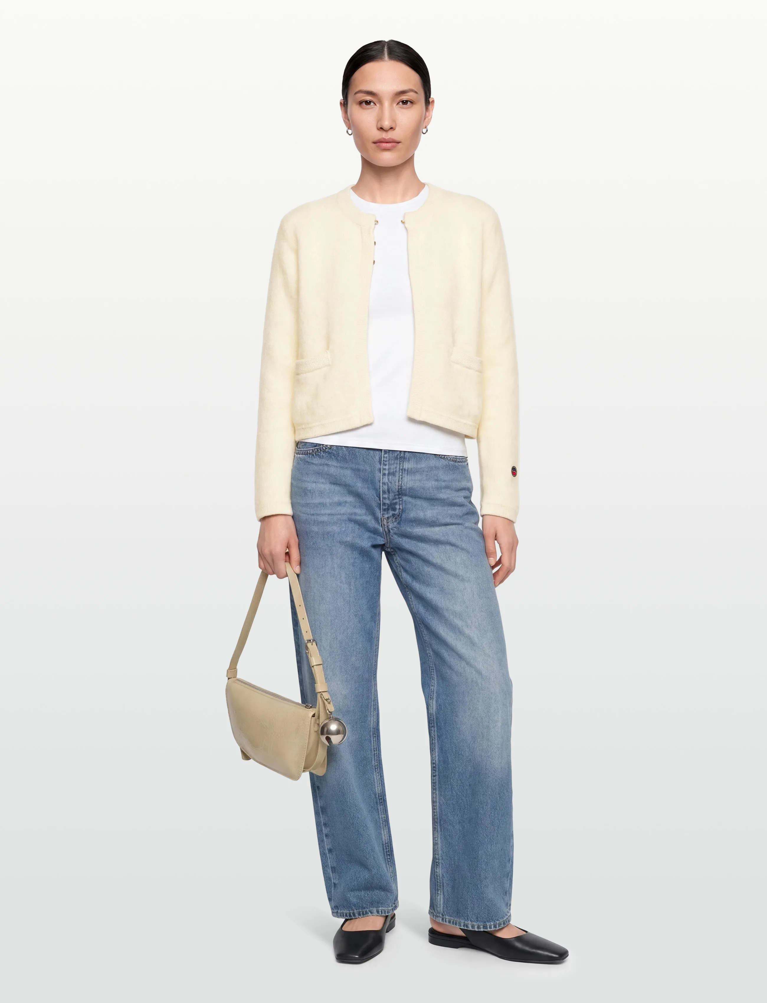 BUSNEL - SIENNA cardigan - kardiganid - ecru - 0