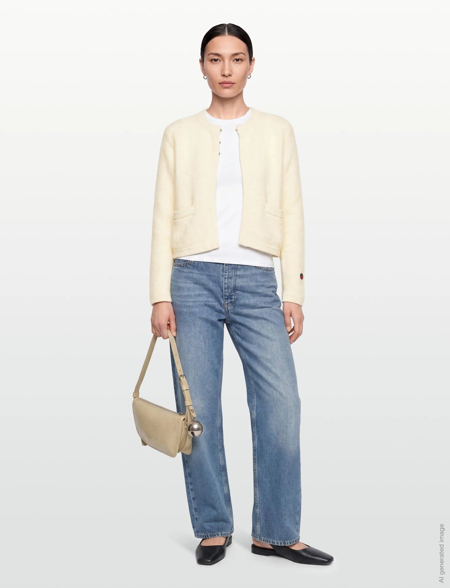 BUSNEL - SIENNA cardigan - gilets - ecru - 0