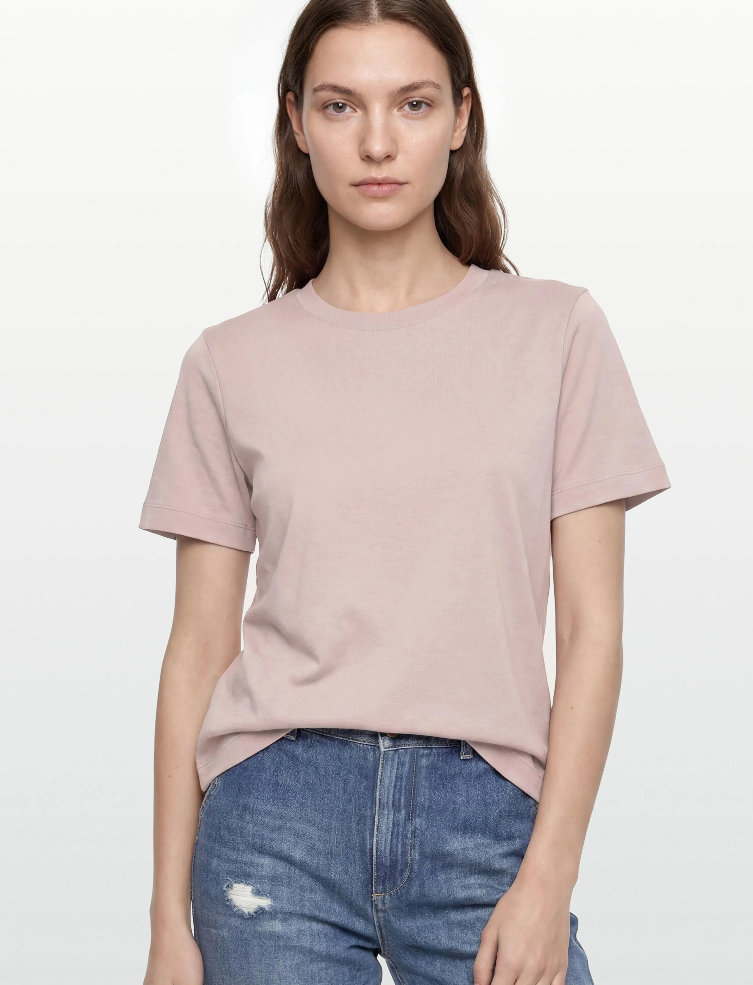 BUSNEL - TESSA Luxe T-shirt - t-shirts - light rose - 3
