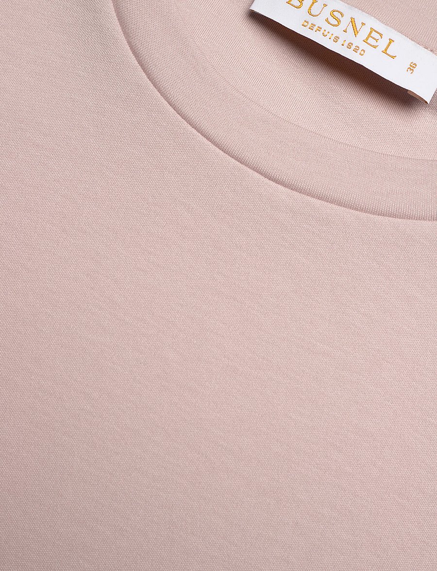 BUSNEL - TESSA Luxe T-shirt - t-shirts - light rose - 5