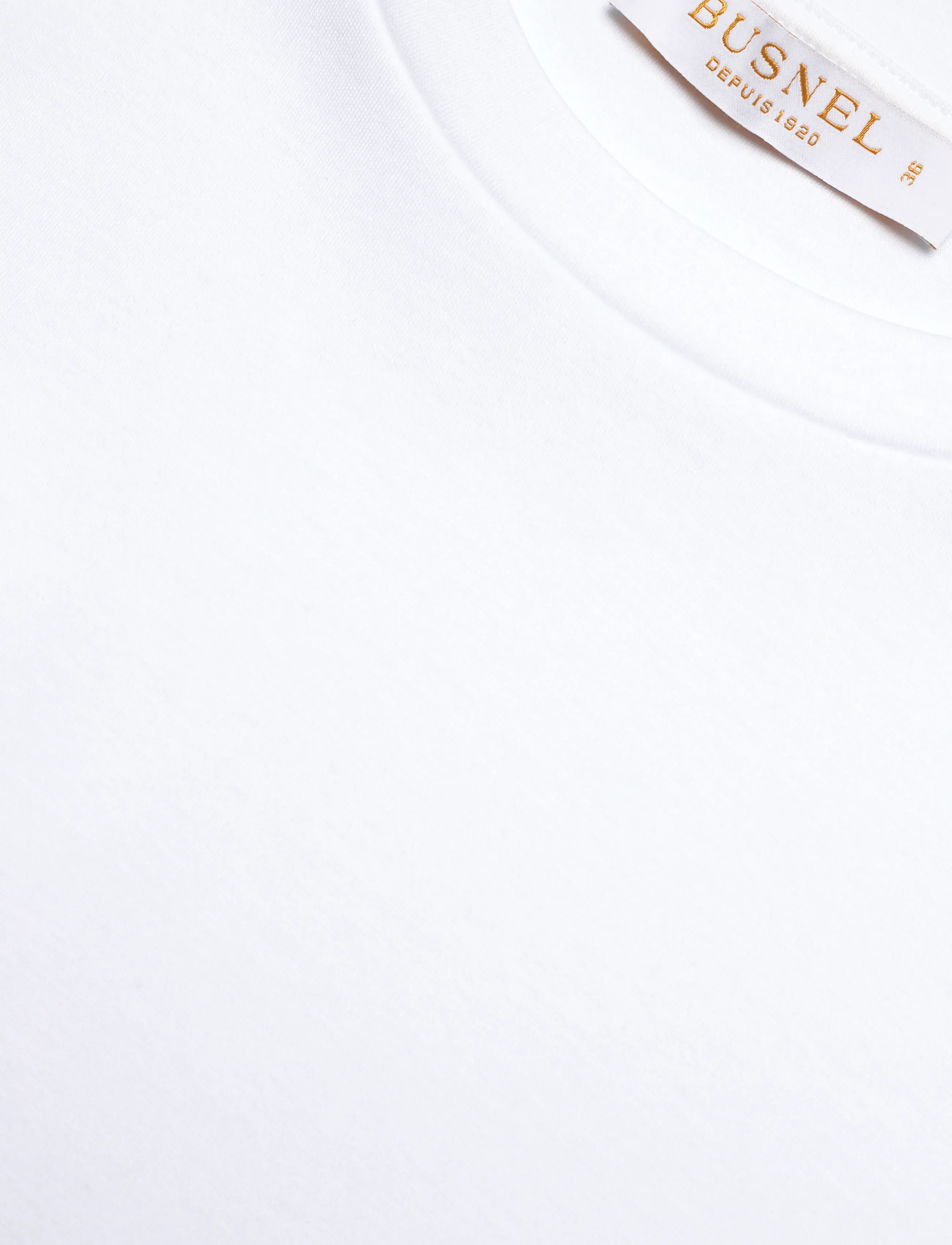 BUSNEL - TESSA Luxe T-shirt - t-shirts - white - 5