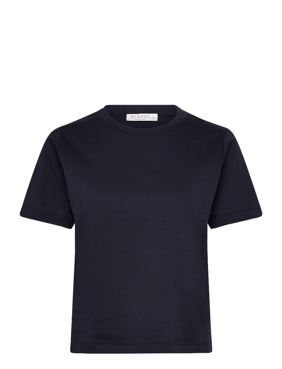 BUSNEL - TESSA Luxe T-shirt - t-shirts & tops - marine - 1