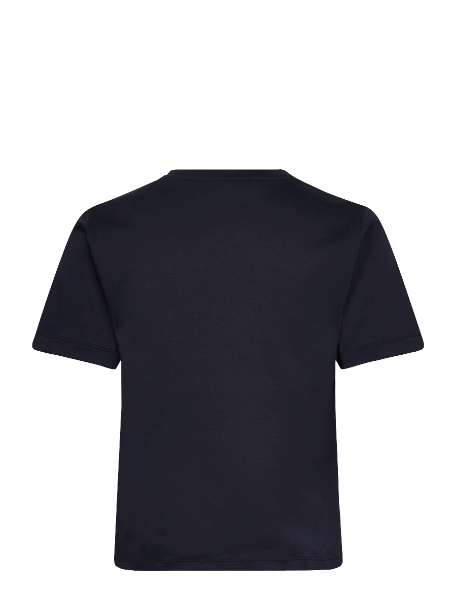BUSNEL - TESSA Luxe T-shirt - t-shirts & tops - marine - 2