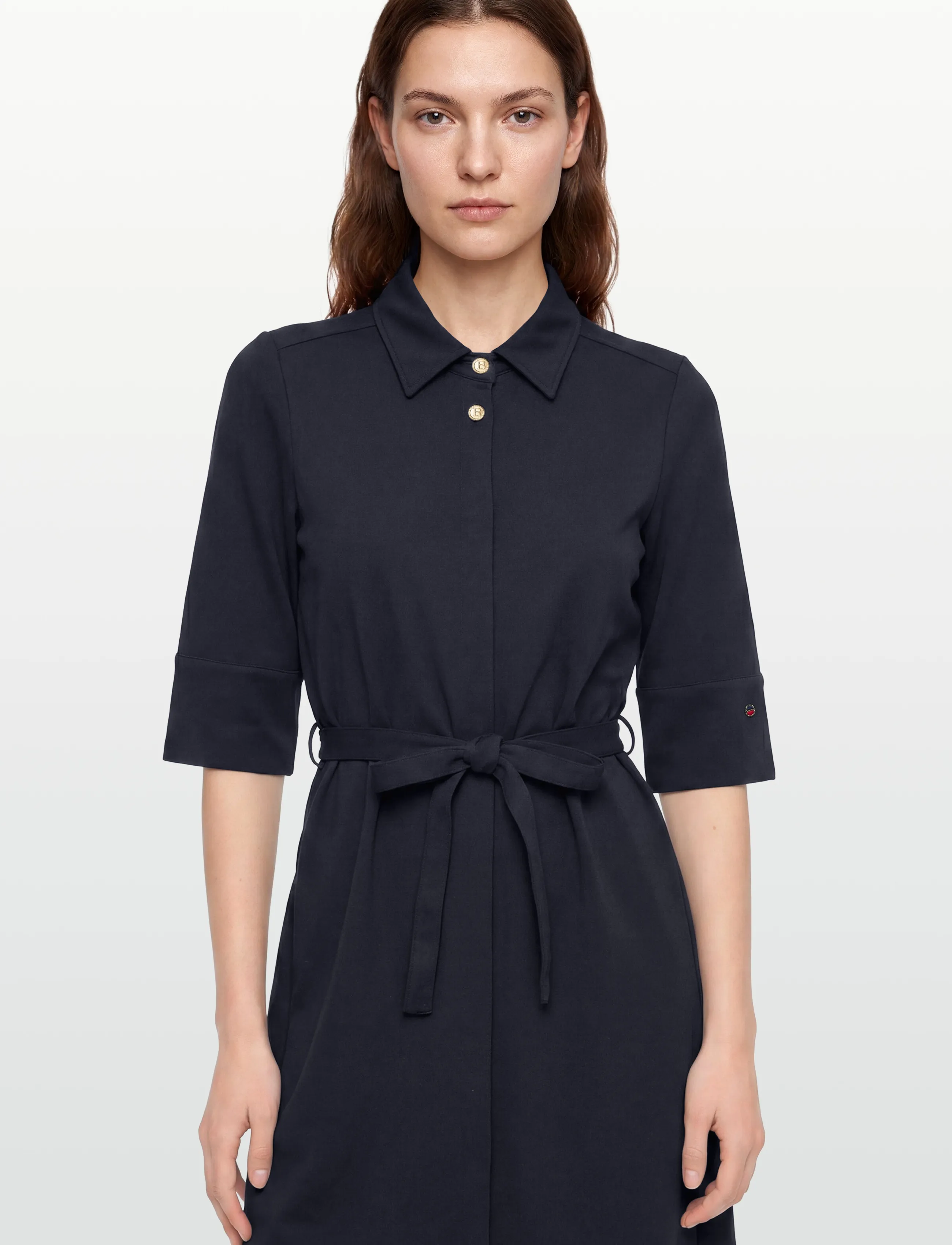 BUSNEL - TOVE dress minimal - särkkleidid - marine - 3