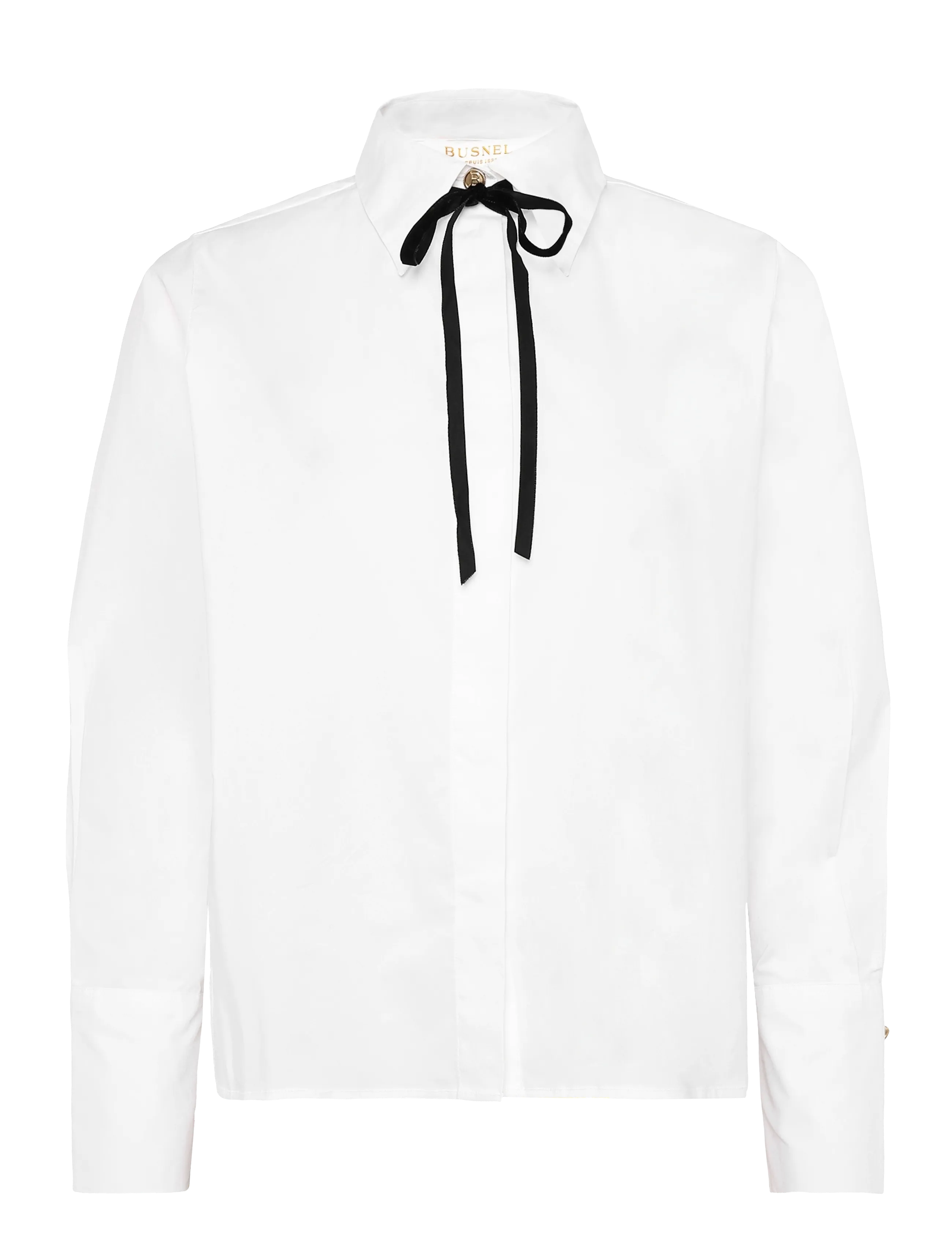BUSNEL BRIGITTE shirt - Langærmede skjorter - WHITE / white