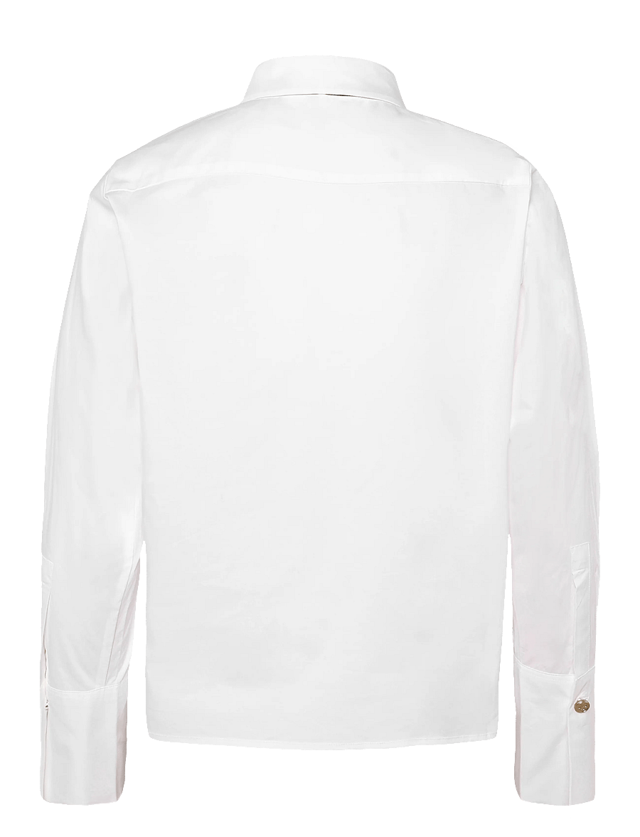 BUSNEL - BRIGITTE shirt - långärmade skjortor - white - 2