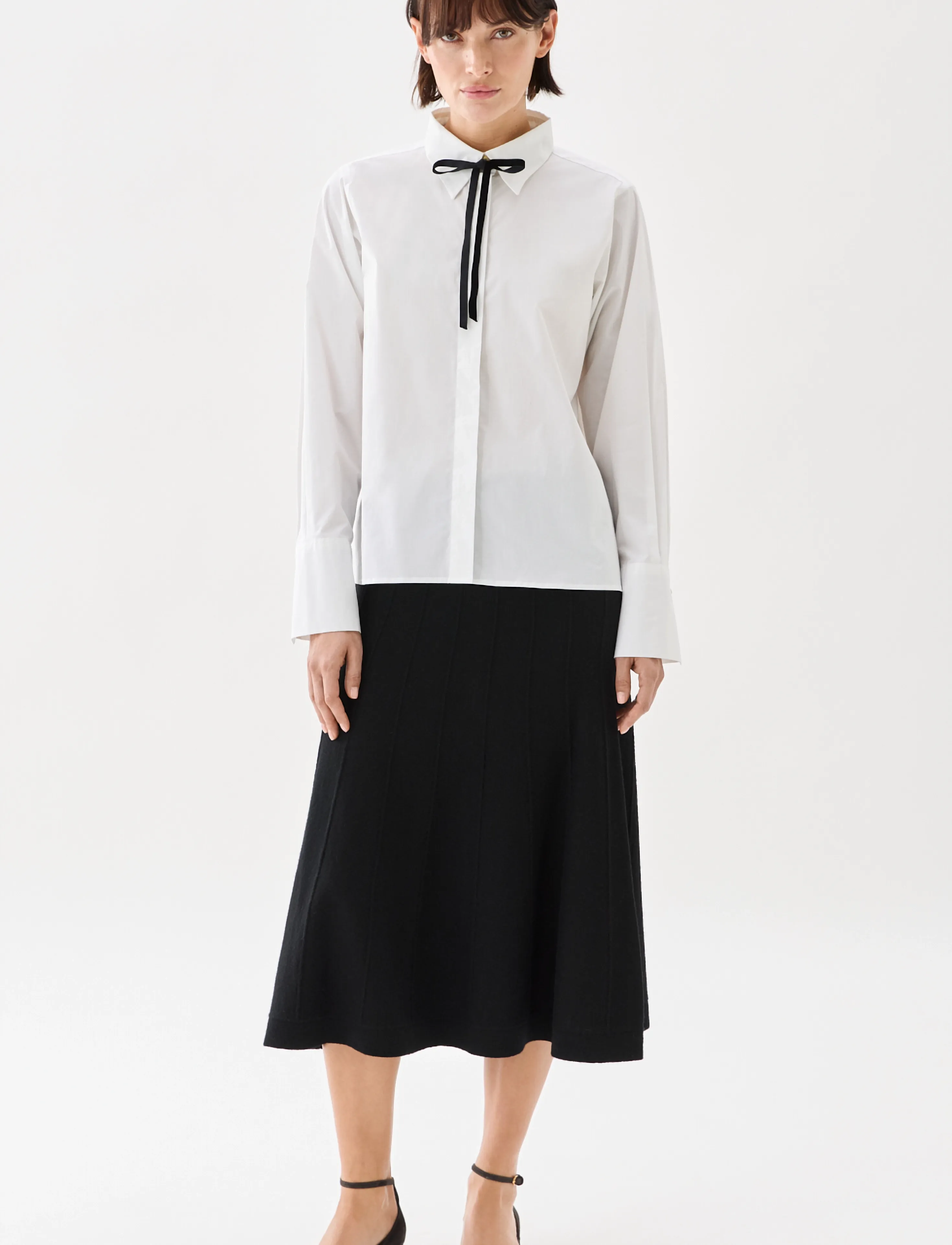 BUSNEL BRIGITTE shirt - Hemden - WHITE / white