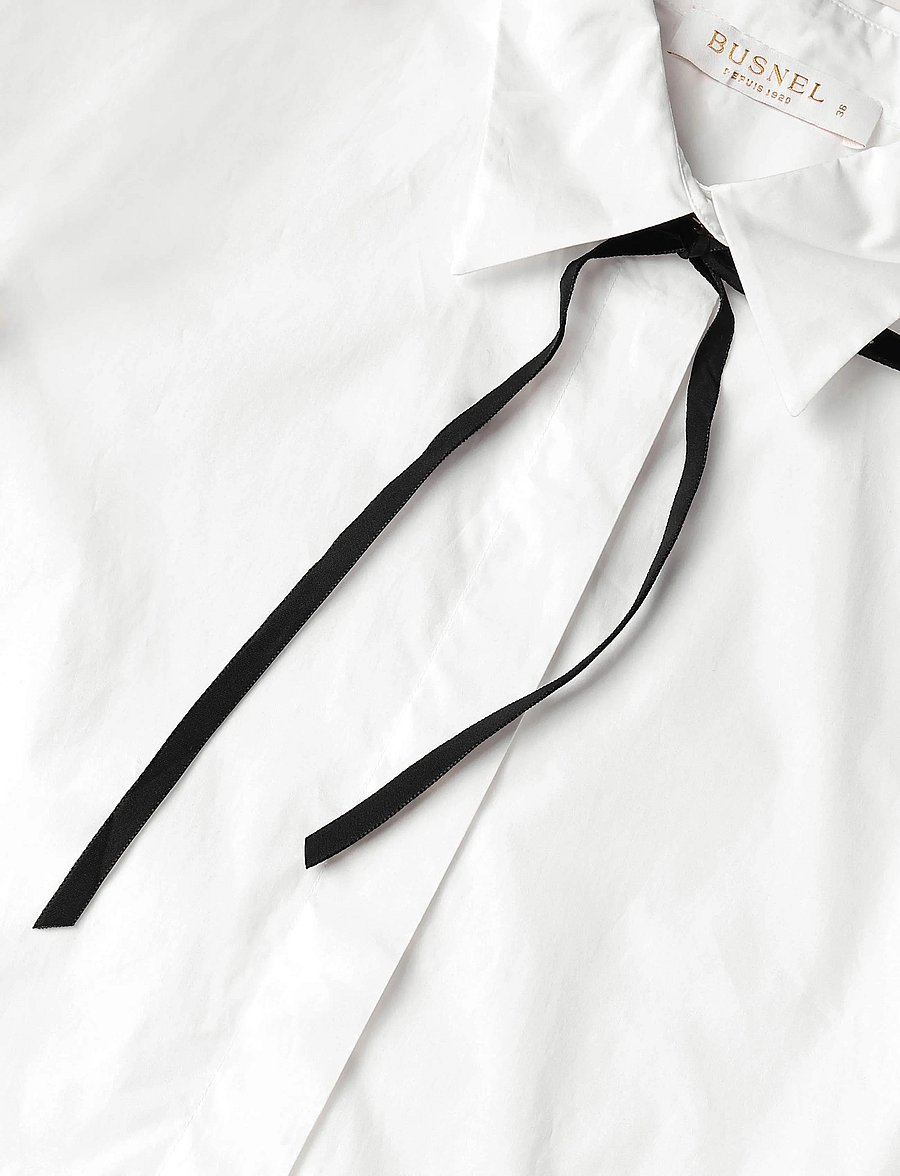 BUSNEL - BRIGITTE shirt - långärmade skjortor - white - 5