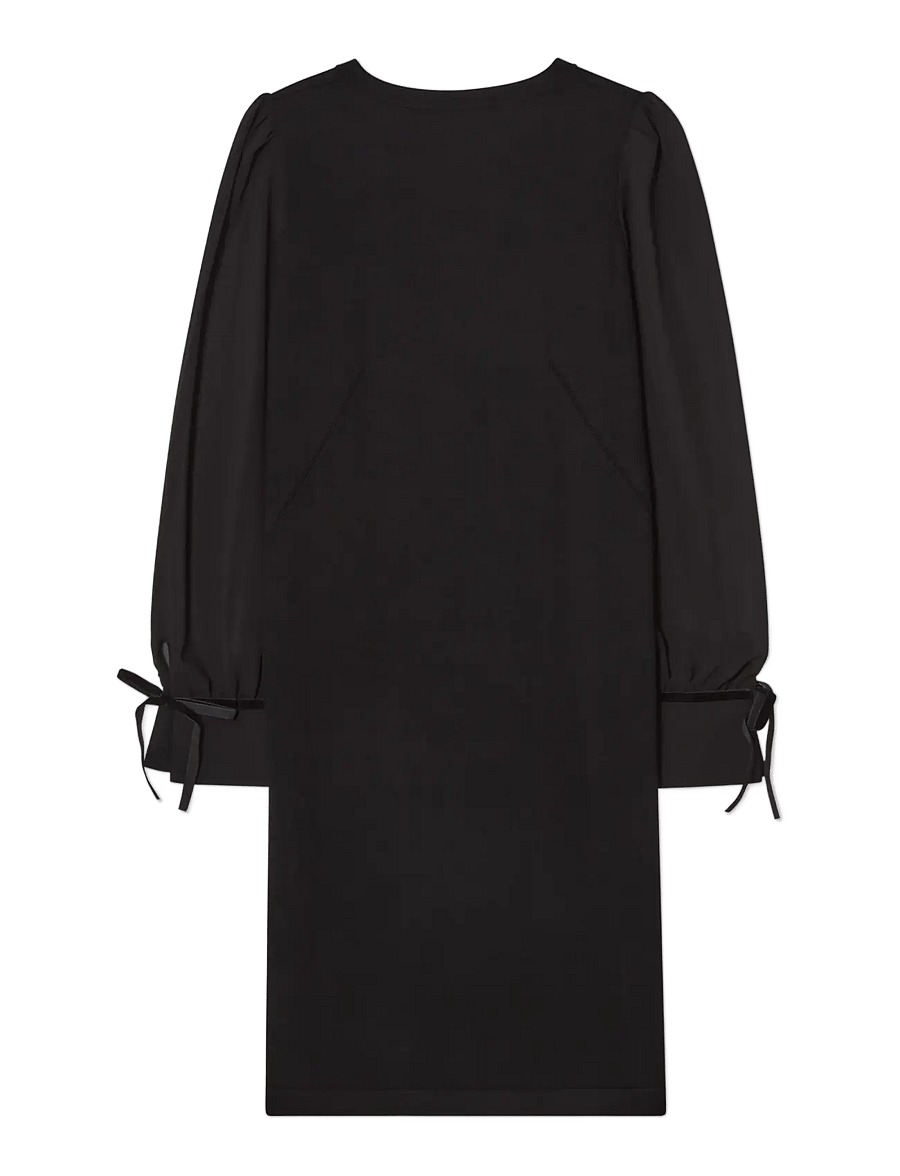 BUSNEL - FRANCINE dress - stickade klänningar - black - 2
