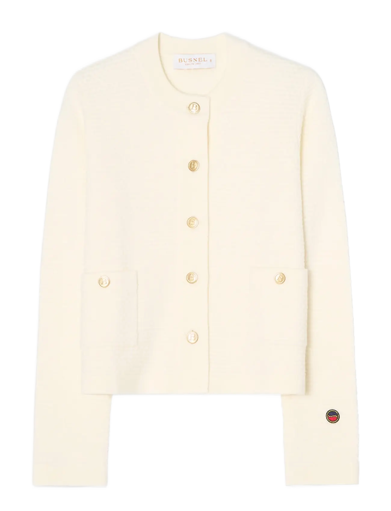 BUSNEL GWENETH autumn jacket - Jackets & Coats - ECRU / cream
