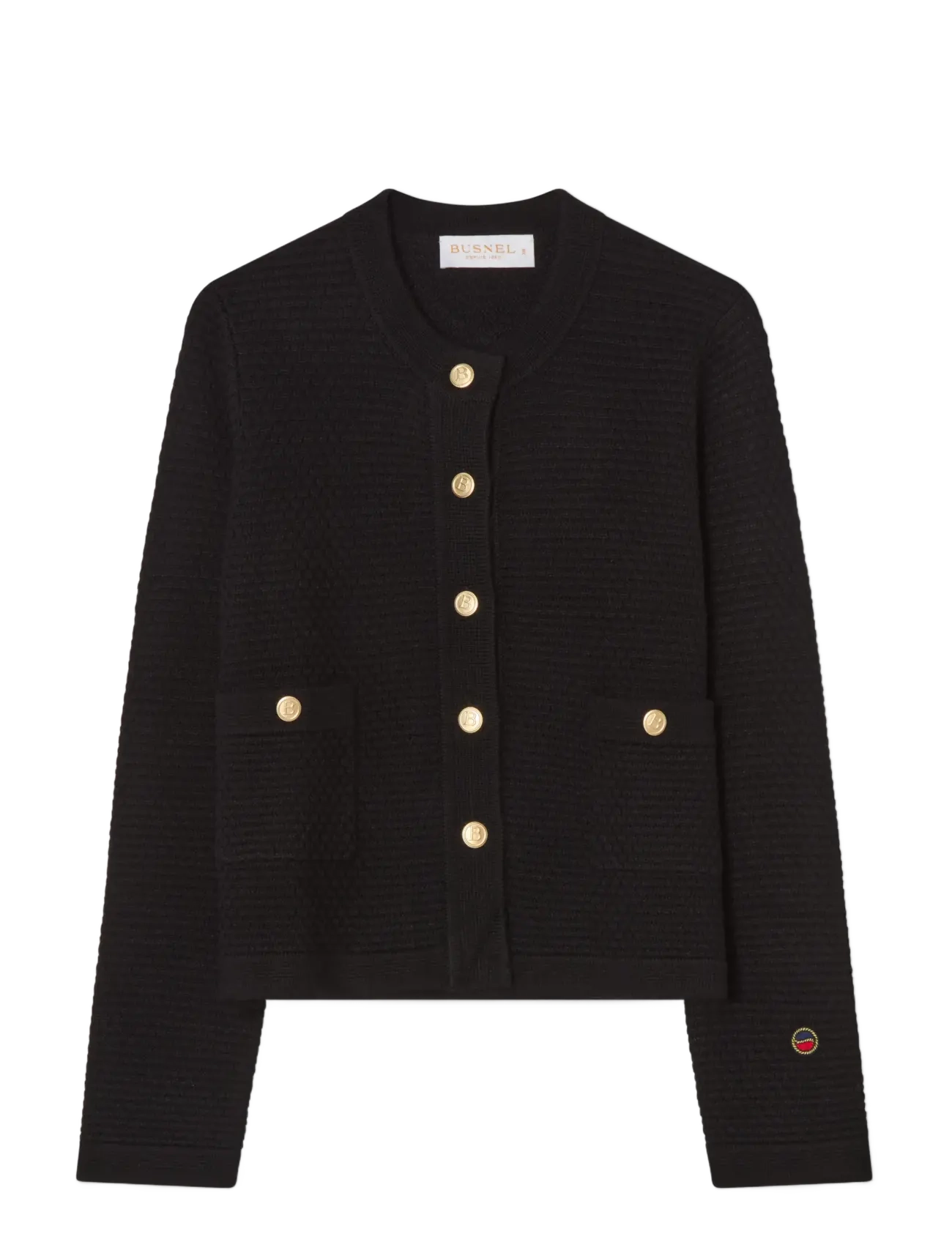 BUSNEL - GWENETH autumn jacket - wool jackets - black - 1