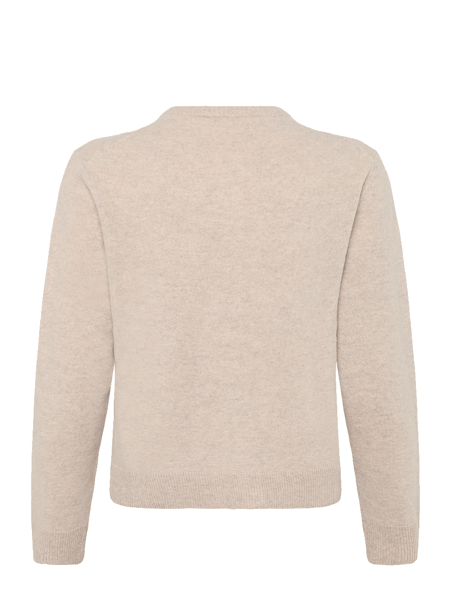 BUSNEL - JULIA checked cardigan - strickjacken - oat/plum - 1
