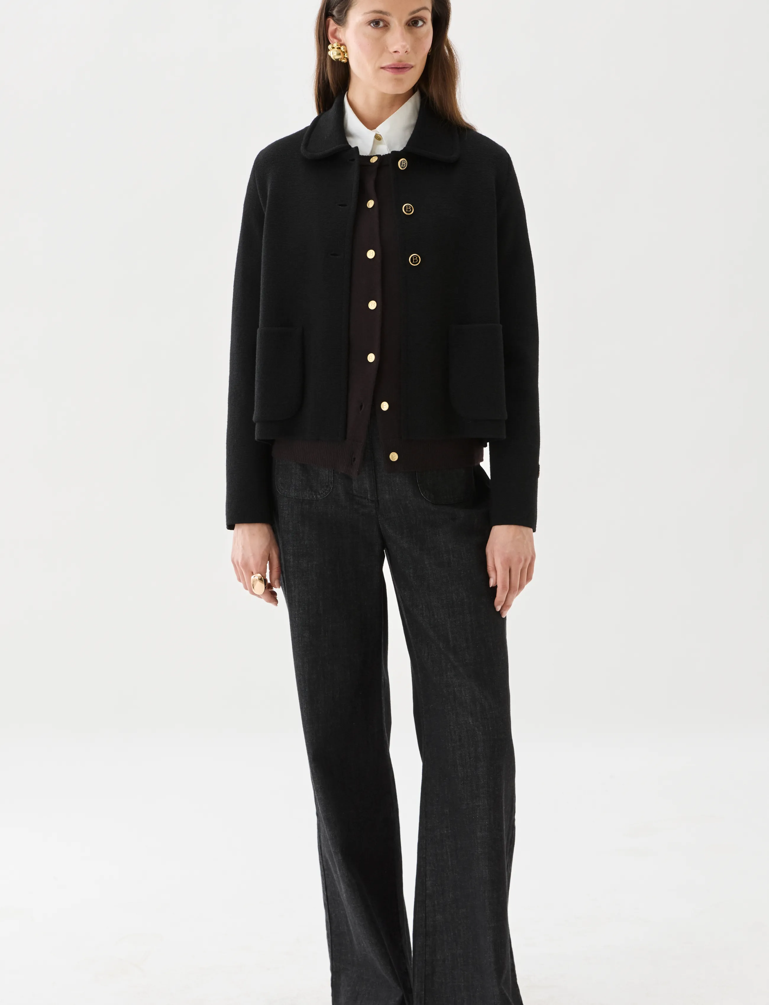 BUSNEL LEA jacket - Transitional Layering - BLACK / black