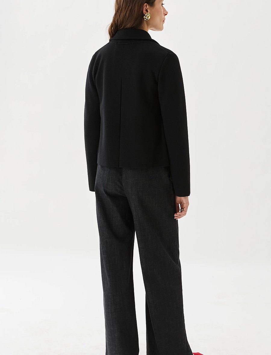 BUSNEL - LEA jacket - uldjakker - black - 3