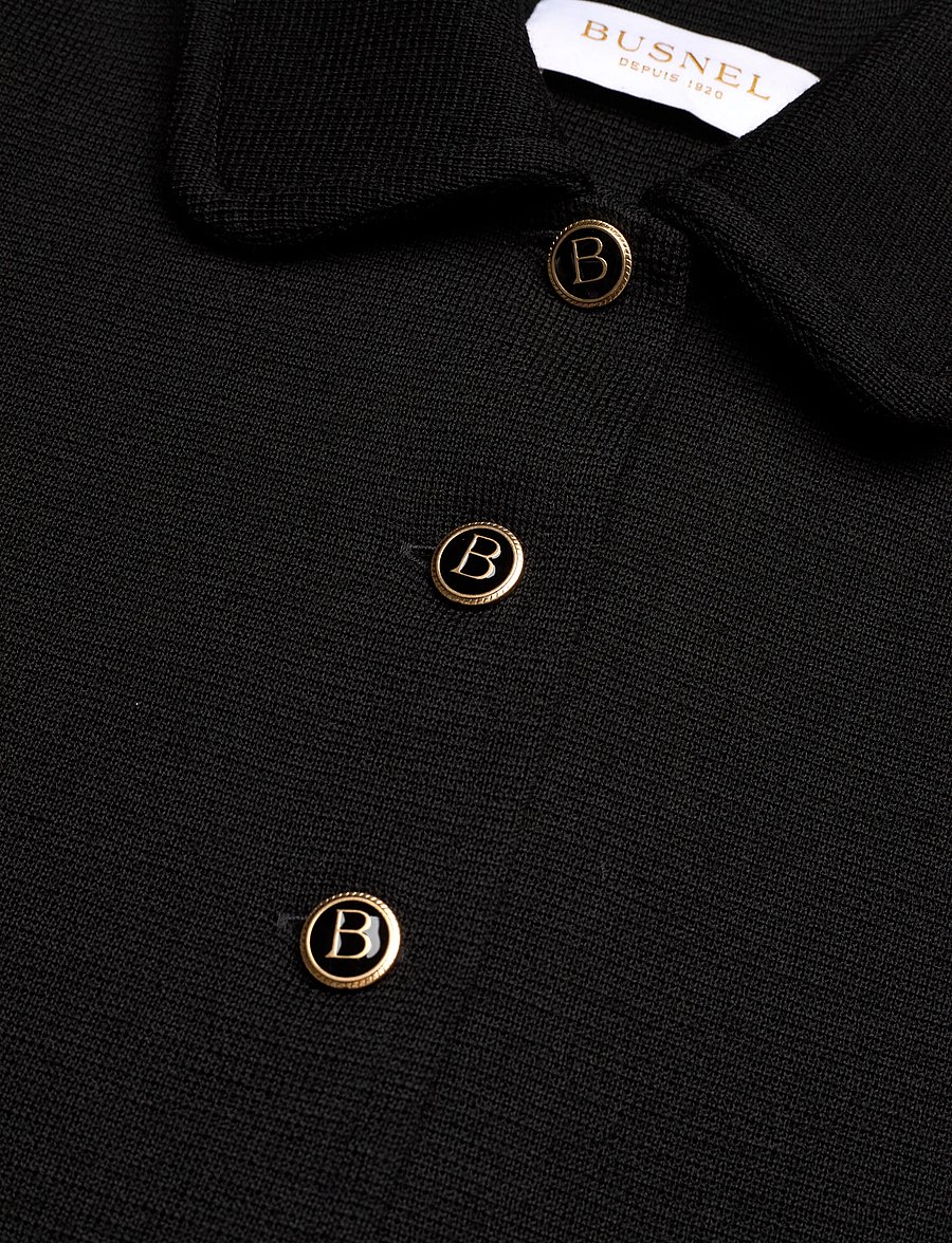 BUSNEL - LEA jacket - uldjakker - black - 4