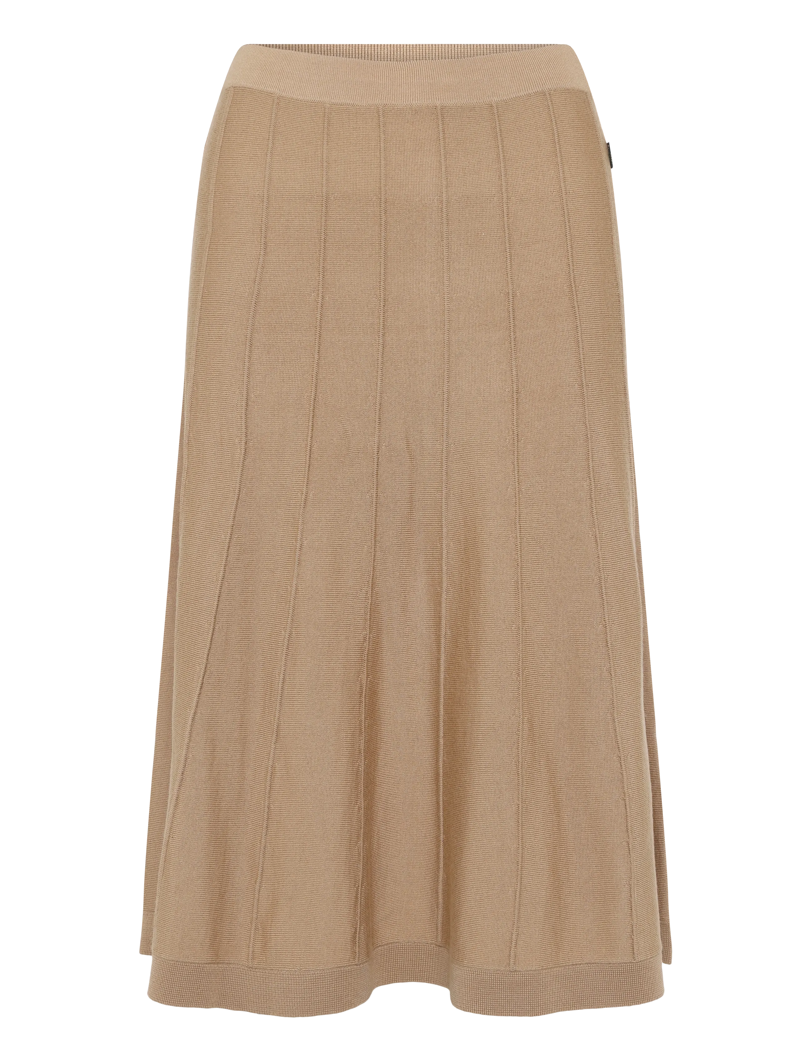 BUSNEL MORGAN skirt - Plisserade kjolar - SALTY CARAMEL / beige
