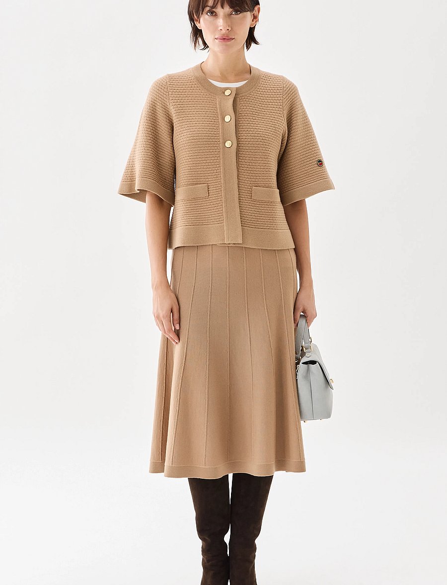 BUSNEL - PALMER autumn cardigan - salty caramel - 0