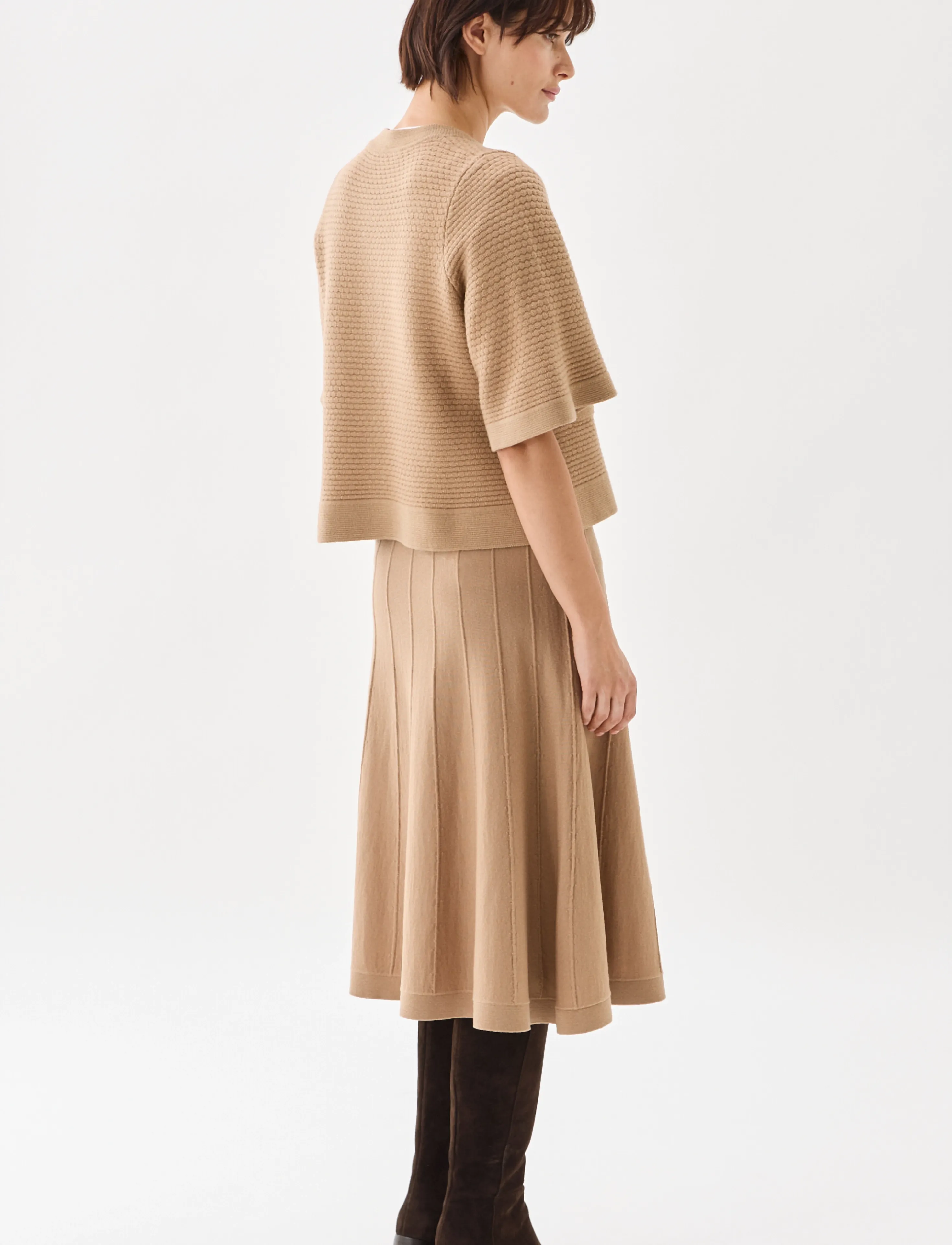 BUSNEL - PALMER autumn cardigan - salty caramel - 3