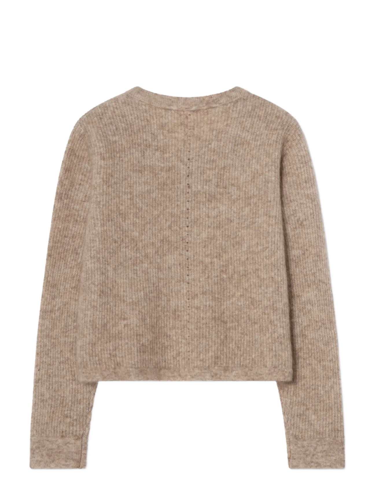 BUSNEL - SIENNA ribb cardigan - mele melange - 2