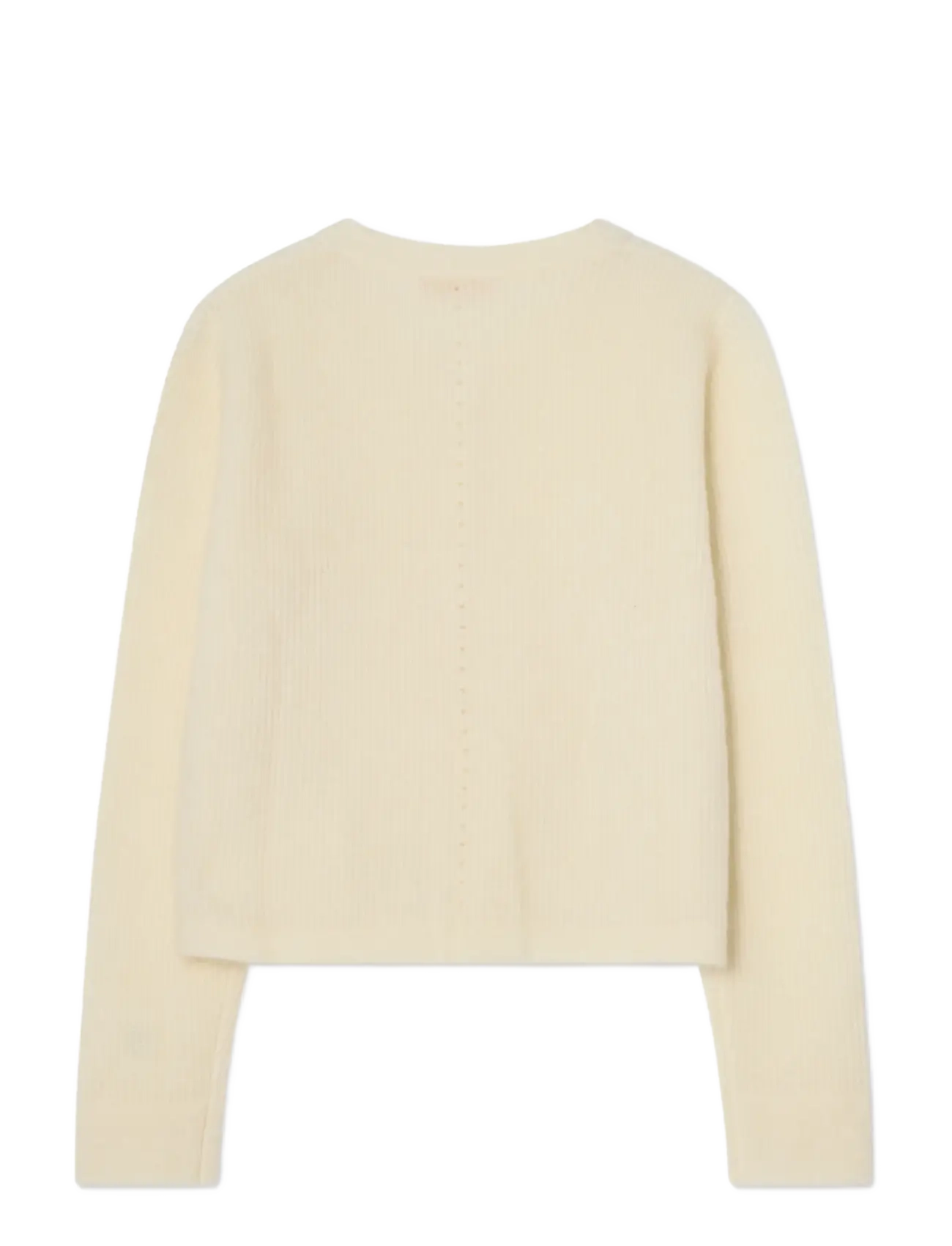 BUSNEL - SIENNA ribb cardigan - ecru - 2