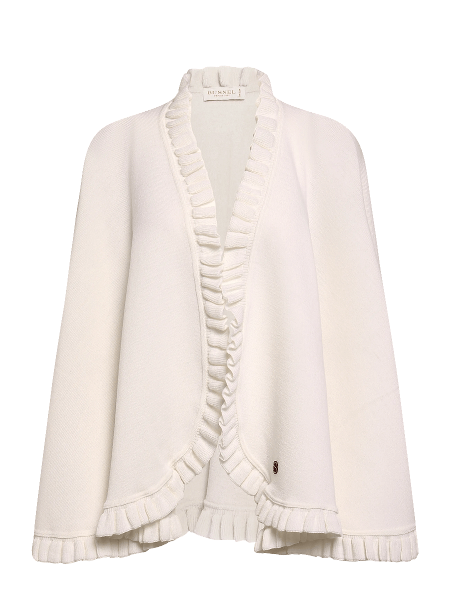 BUSNEL - SILVIA cape - vestes d'hiver - ecru - 1