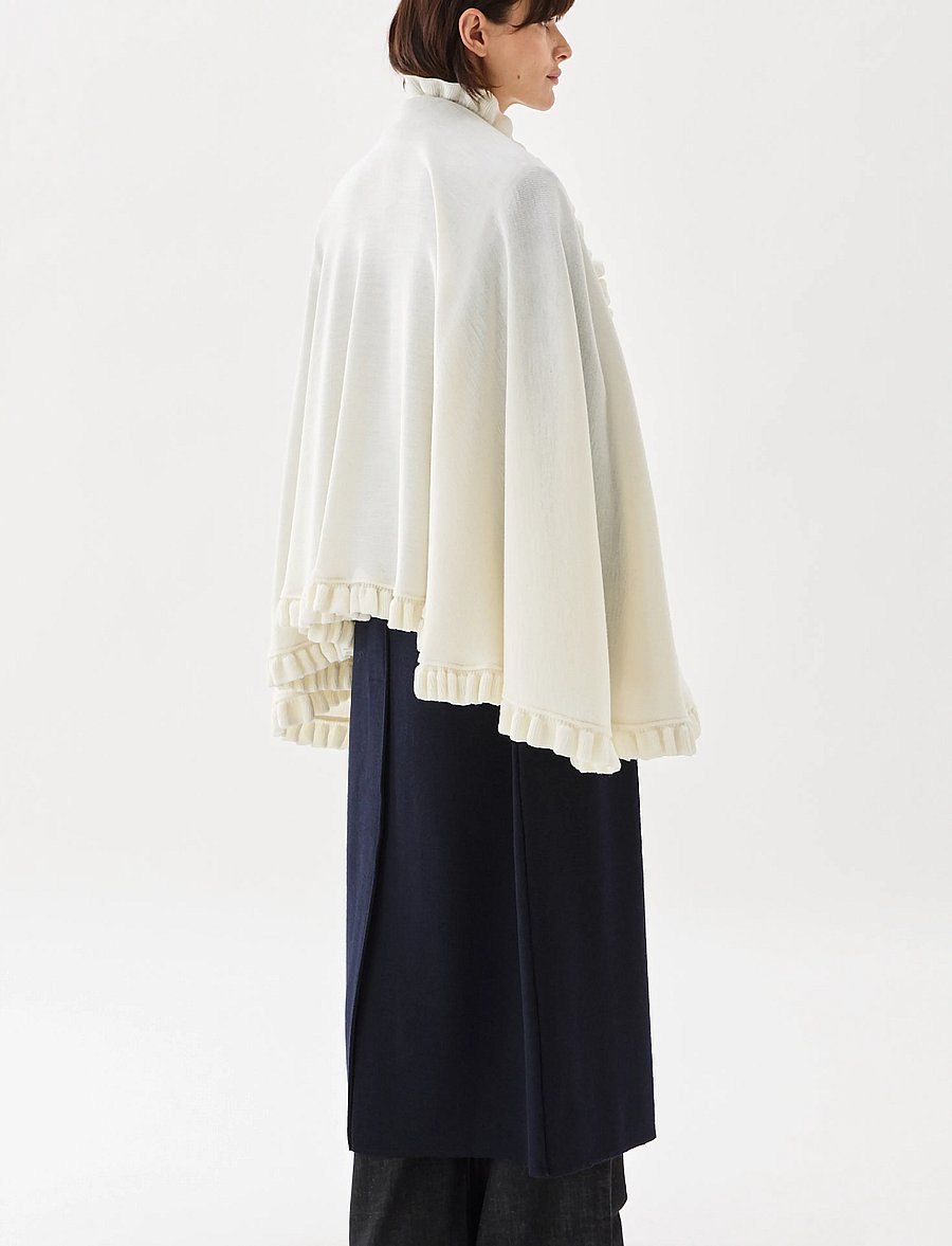 BUSNEL - SILVIA cape - vinterjakker - ecru - 0