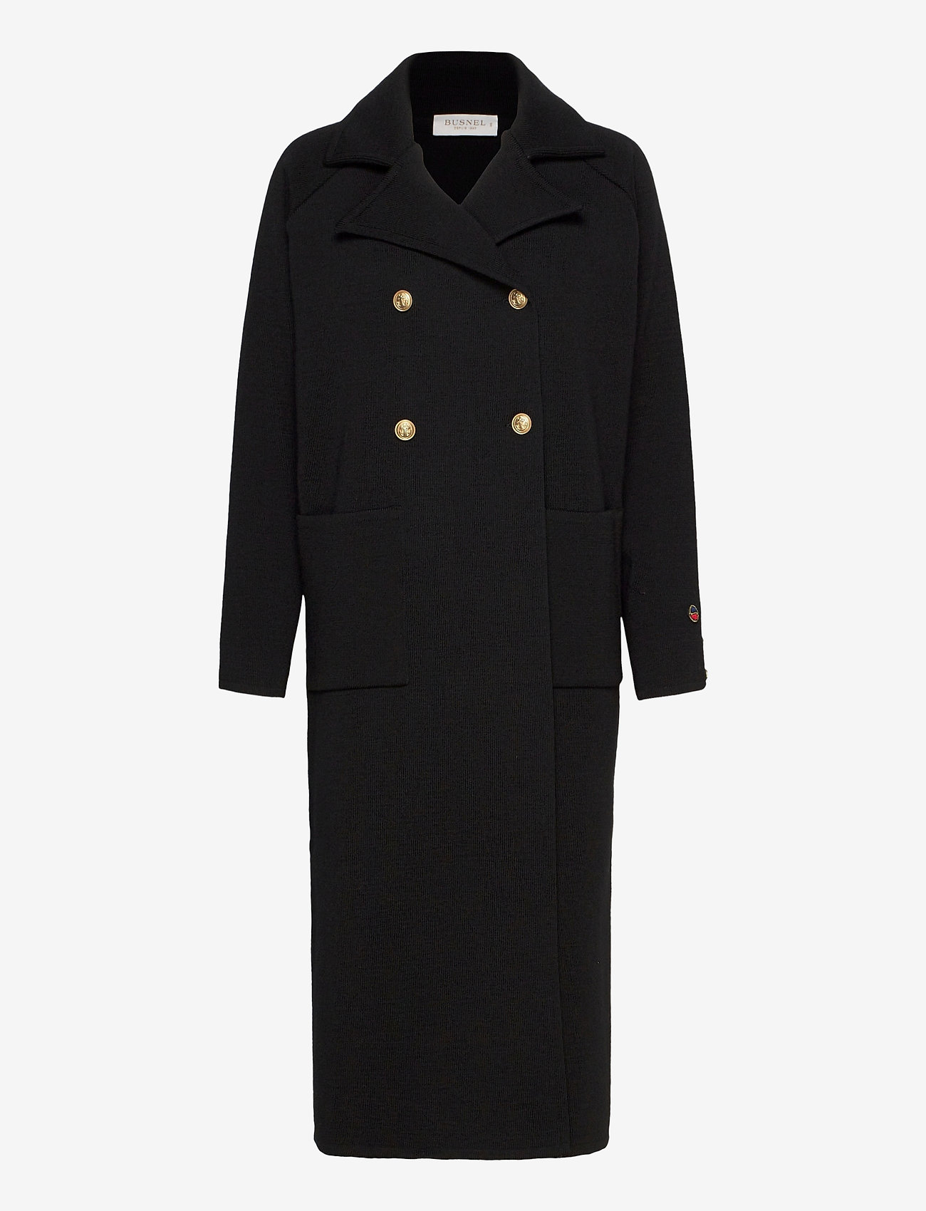 Avignon coat - BLACK