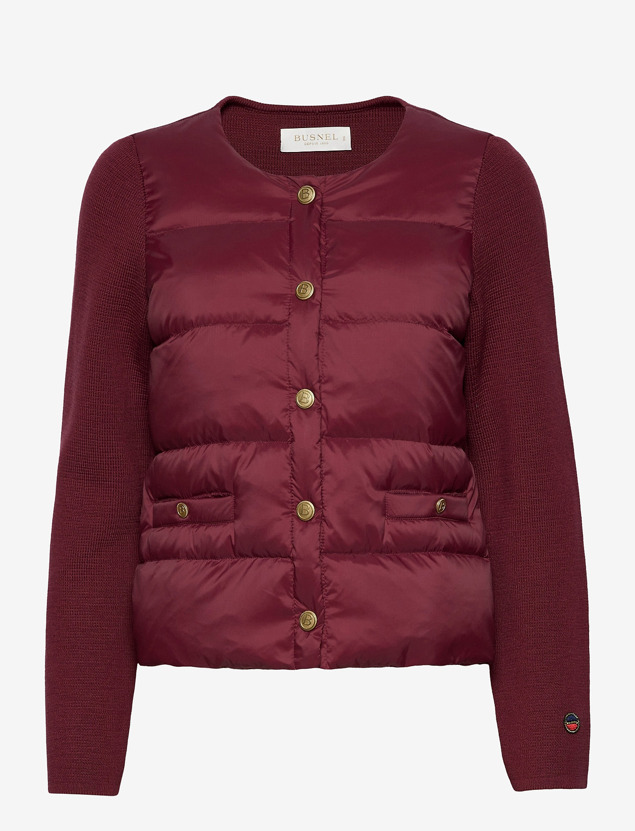 BUSNEL - Iva down jacket - bordeaux - 0