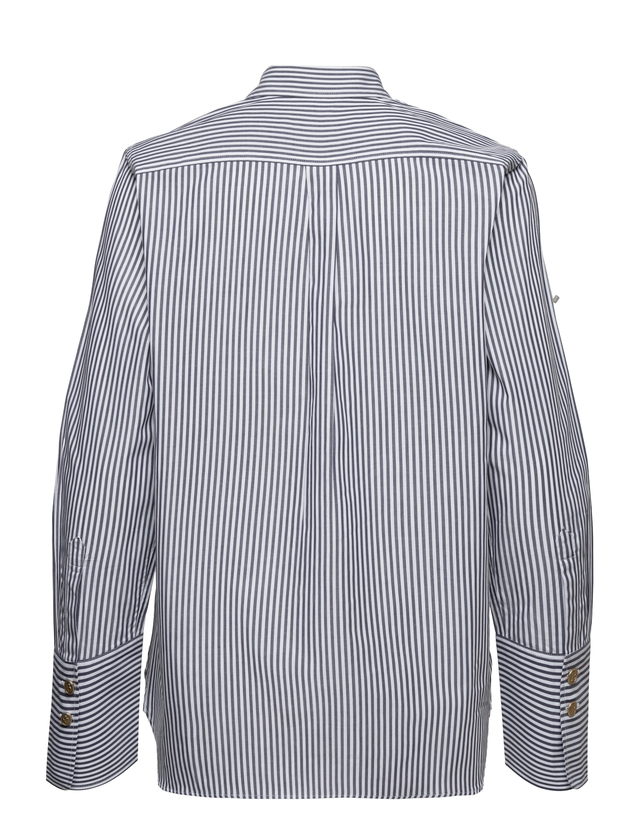 BUSNEL - Adrianne shirt - stripe marine/white - 1