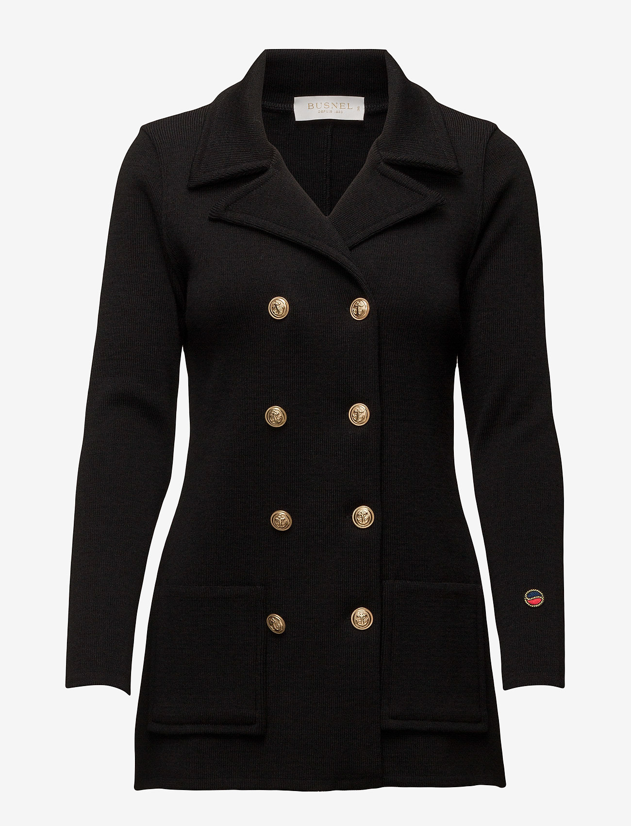 BUSNEL - Victoria jacket - Žaketes ar dubultu krūšu daļu - black - 0