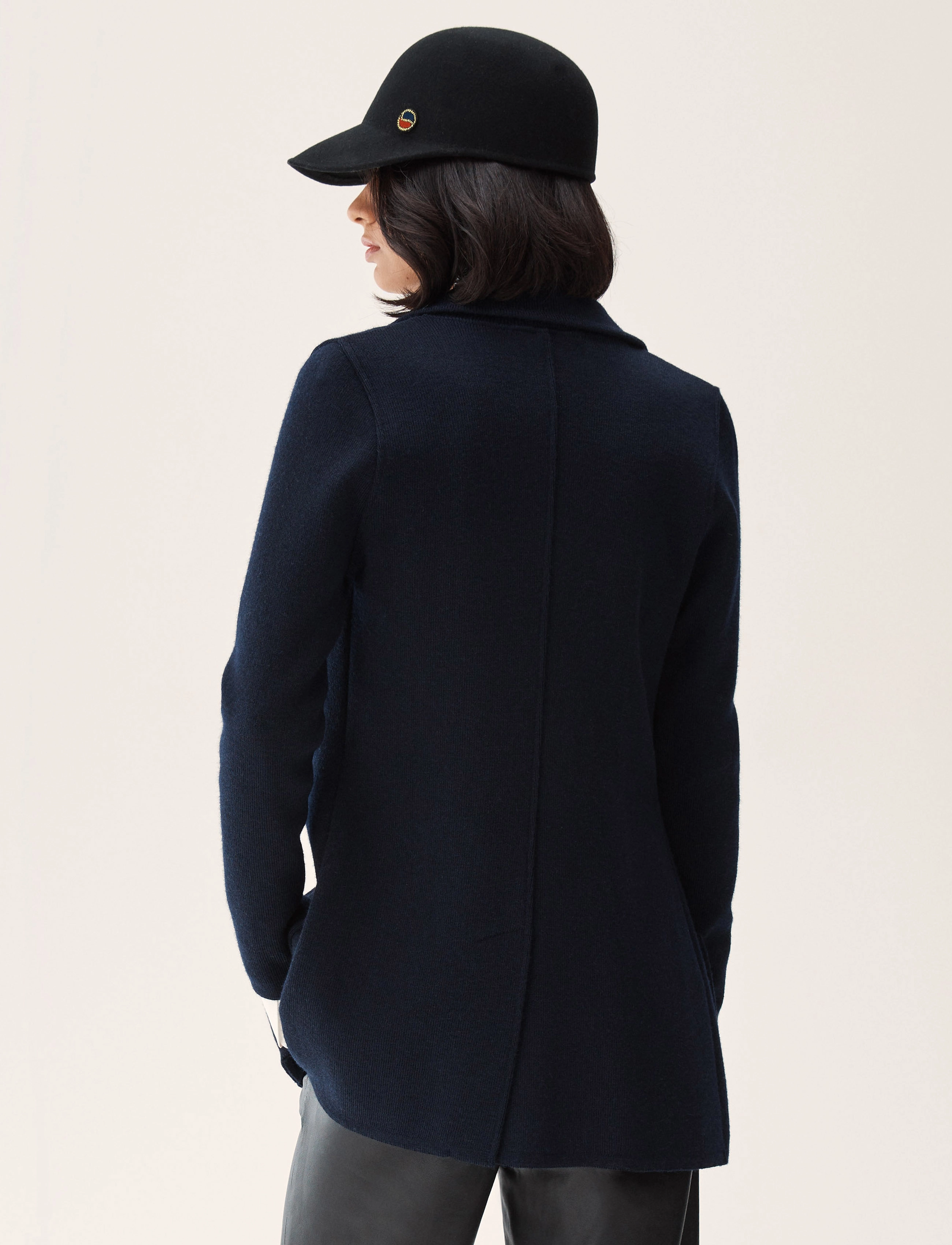 BUSNEL - Victoria Jacket - double breasted blazers - marine - 4