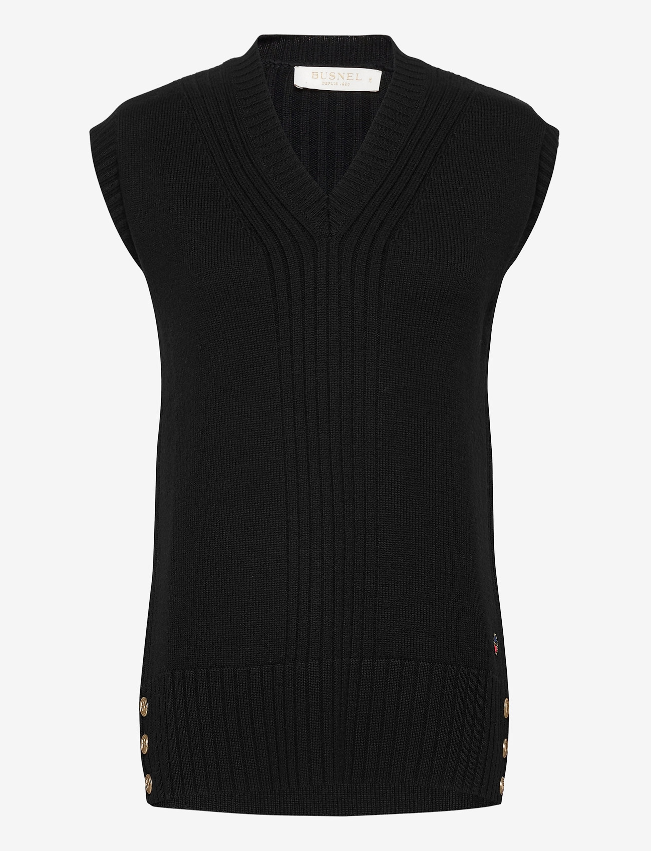 BUSNEL - Josette vest - black - 0