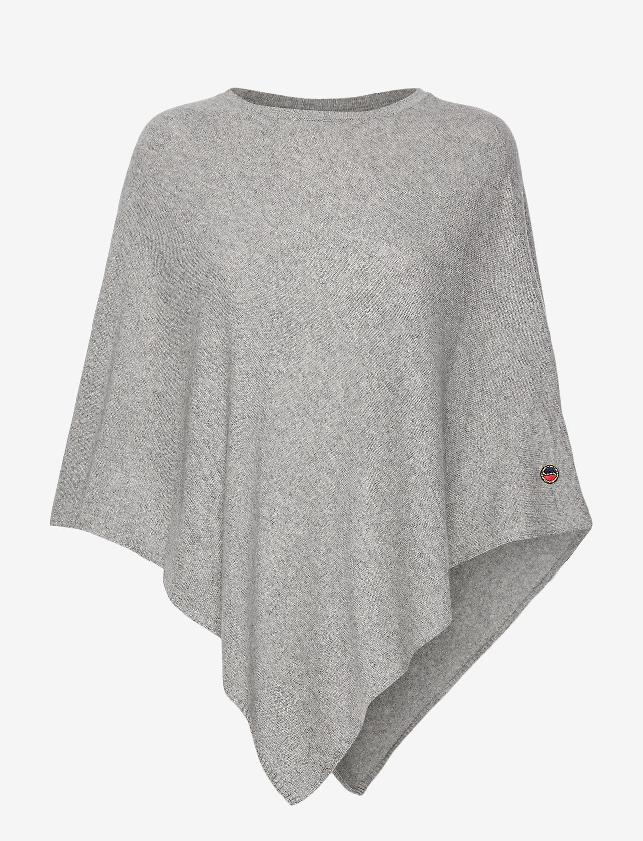 BUSNEL - Cashy poncho - light grey melange - 0