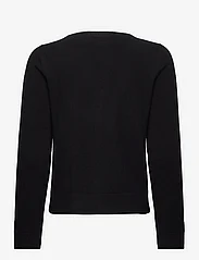 BUSNEL - O-neck cardigan - susegamieji megztiniai - black - 1