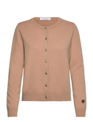 BUSNEL - O-neck cardigan - camel - 0