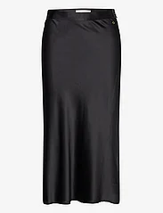 BUSNEL - NINE skirt - satinnederdele - black - 0