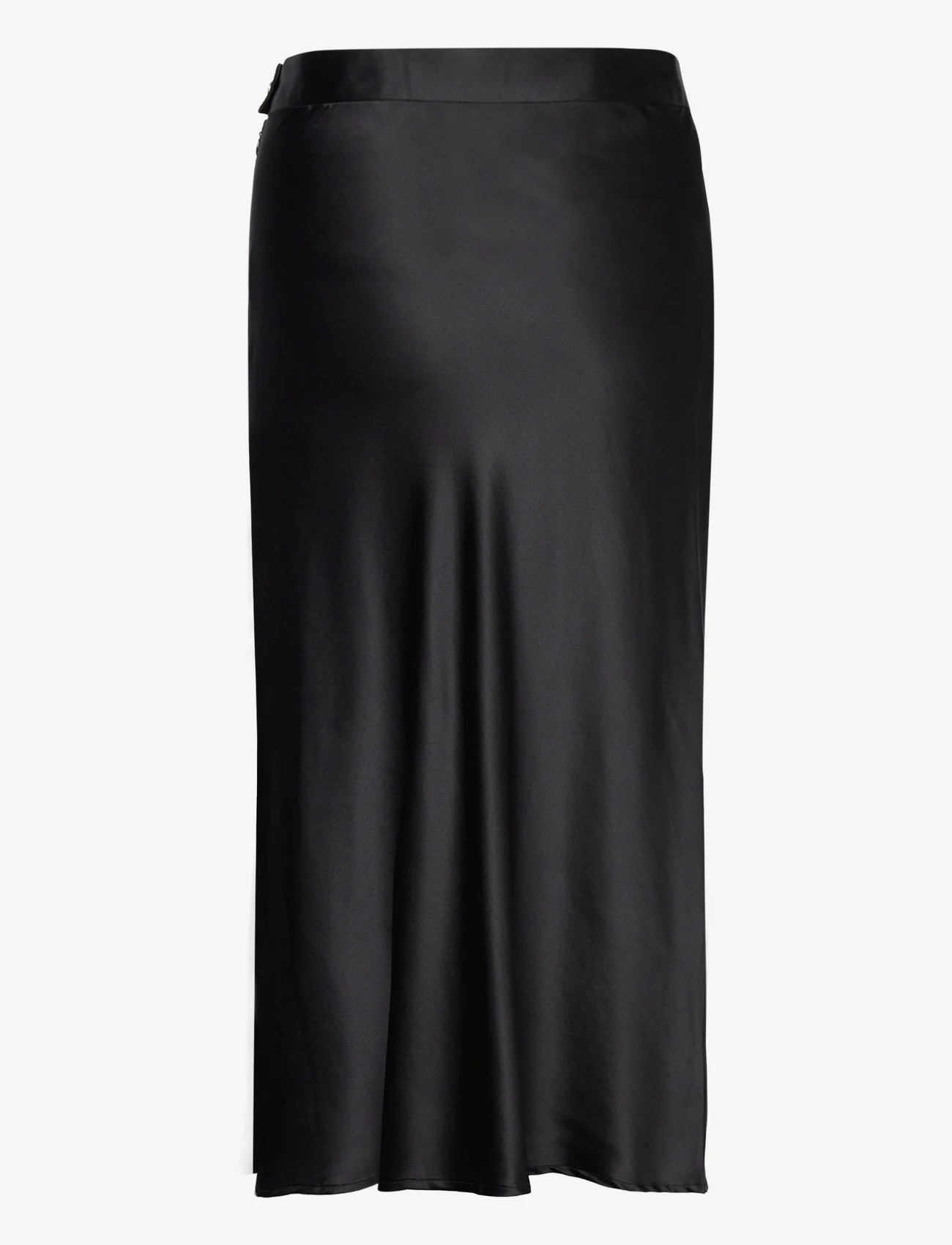 BUSNEL - NINE skirt - satin skirts - black - 1