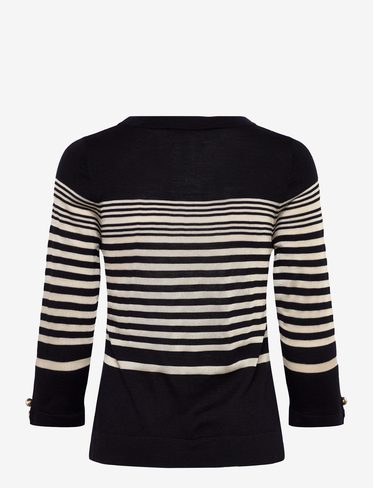 BUSNEL - HELIA top striped - trøjer - marine/silver birch stripe - 1