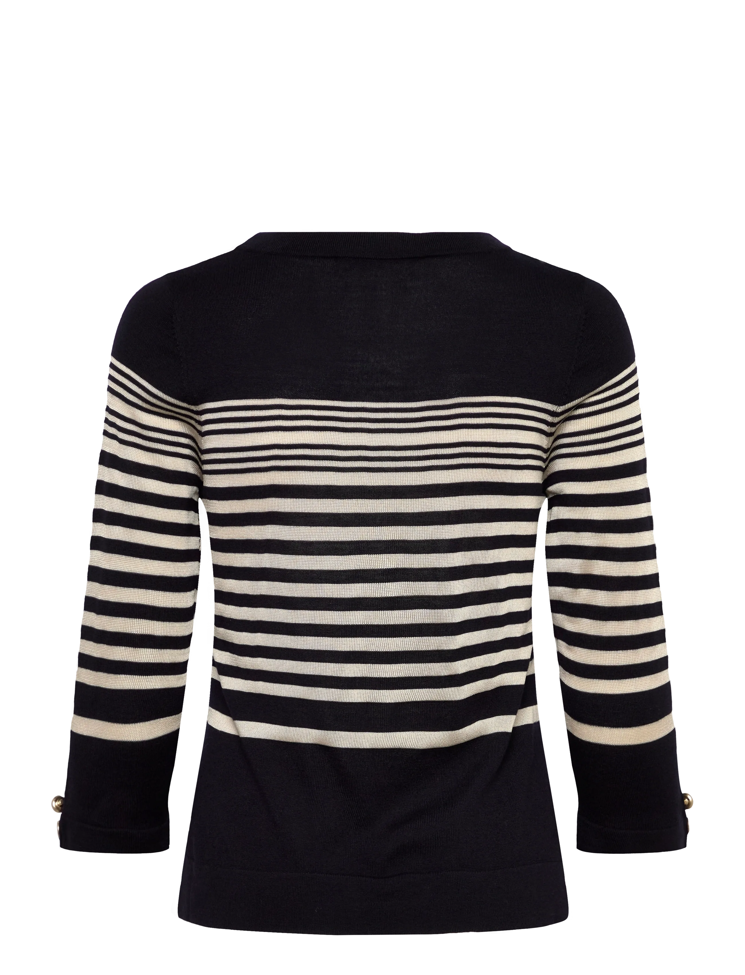 BUSNEL - Zandra coat - džemperi - marine/silver birch stripe - 1