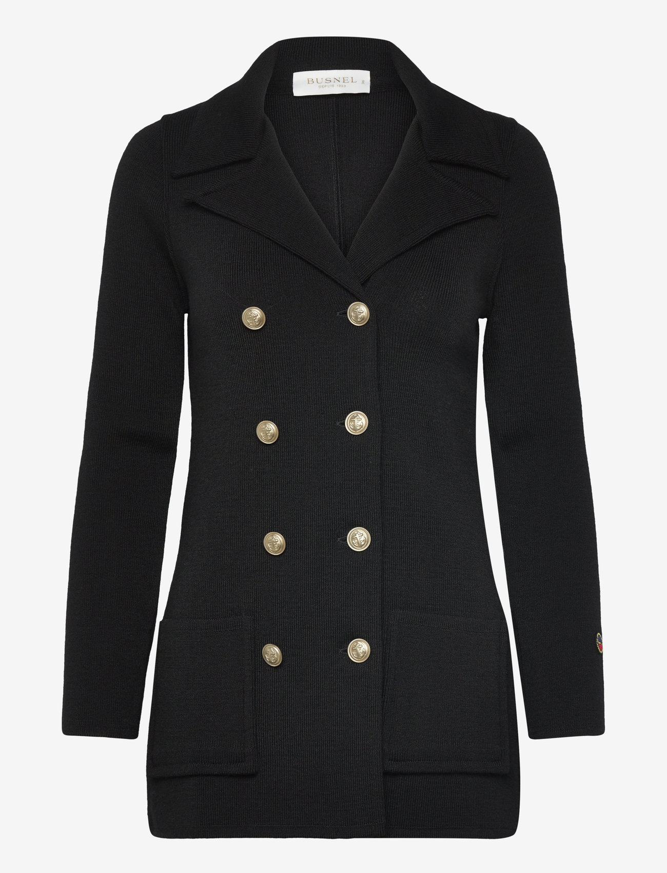 BUSNEL - VICTORIA jacket - cardigans - black - 0