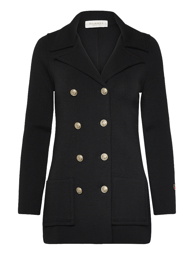 BUSNEL - VICTORIA jacket - cardigans - black - 0
