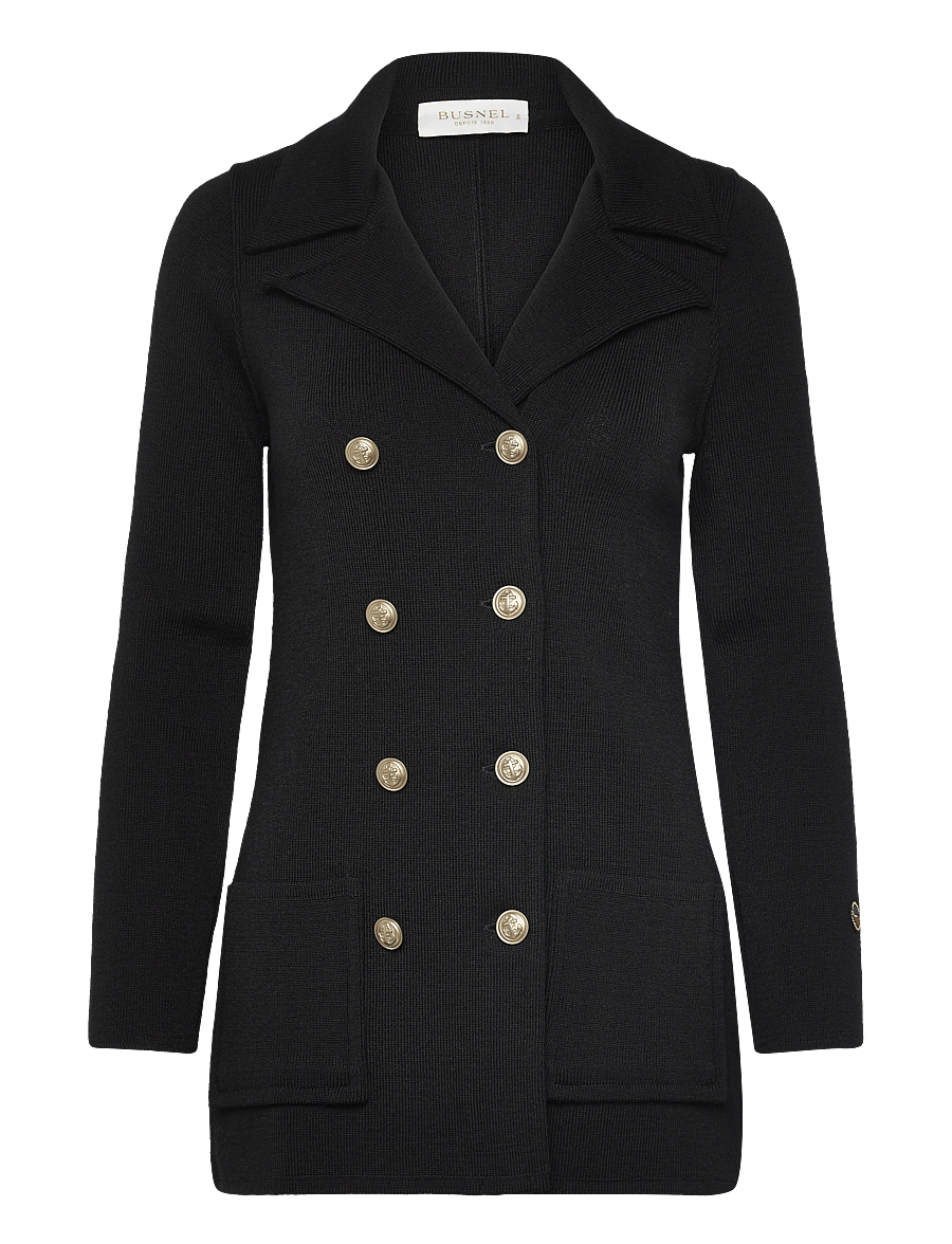 BUSNEL - VICTORIA jacket - cardigans - black - 0