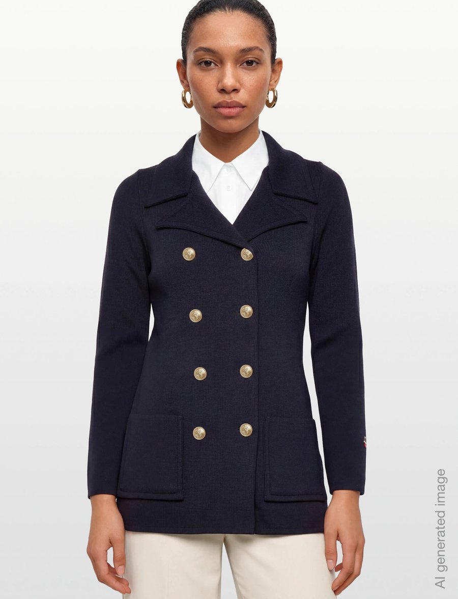 BUSNEL - VICTORIA jacket - cardigans - marine - 3
